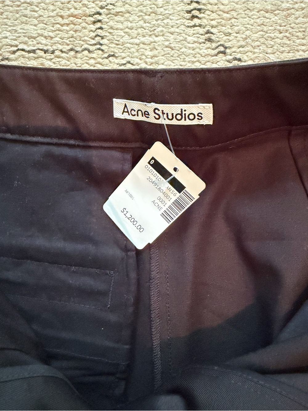 ACNE STUDIOS
Barrel-Leg Twill Cargo Trousers - Picture 4 of 7